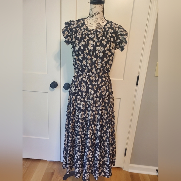Gorgeous Floral Tiered Maxi Dress-NWT - Picture 1 of 10